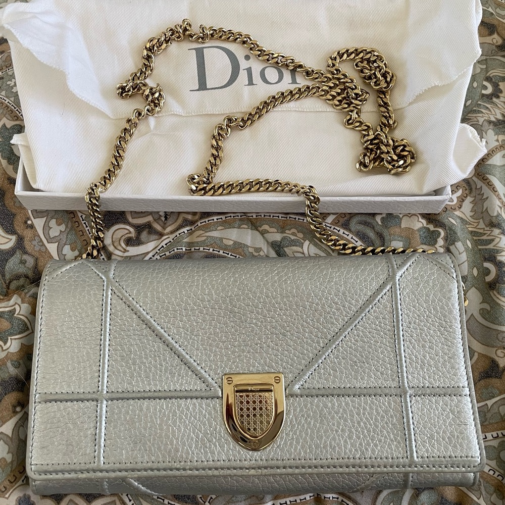 Dior Diorama Wallet on Chain WOC